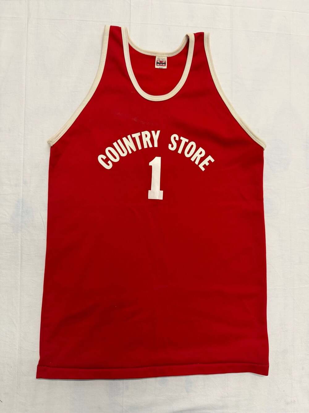 Vintage 1960s Mason Athletic Wear Durene Basketball Tank Top Jersey Country Stor